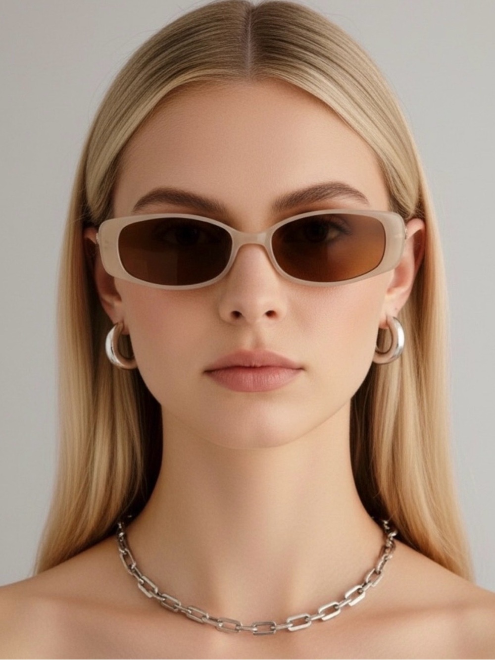 Le Specs Lil Twilight Sunglasses with Tan Lenses. NWT.